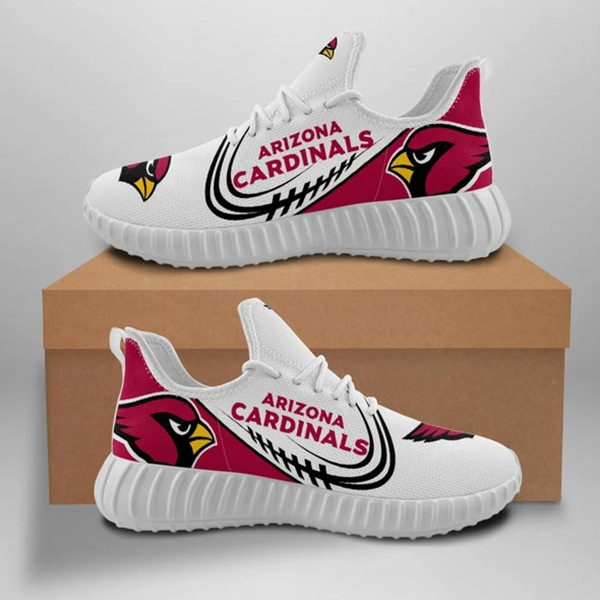 Men's Arizona Cardinals Mesh Knit Sneakers/Shoes 012